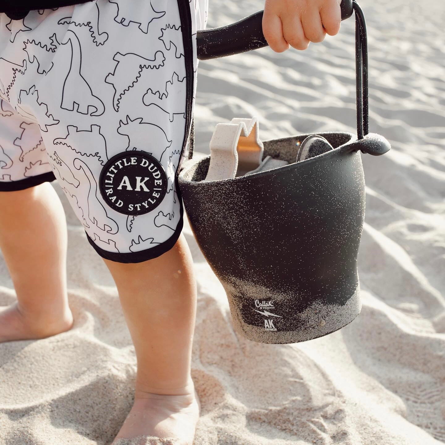 Calla and Friends AK Clothing x C&F Dino Silicone Beach Toy Set | Playroom Avenue