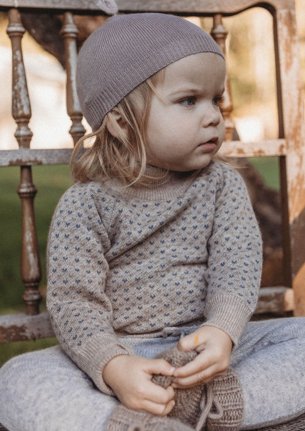La Petit Lapin Cashmere Sweater | Petit Coeur | Playroom Avenue