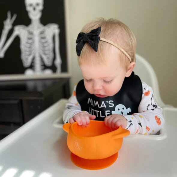 The Pumpkin Patch Suction Bowl | Playroom Avenue