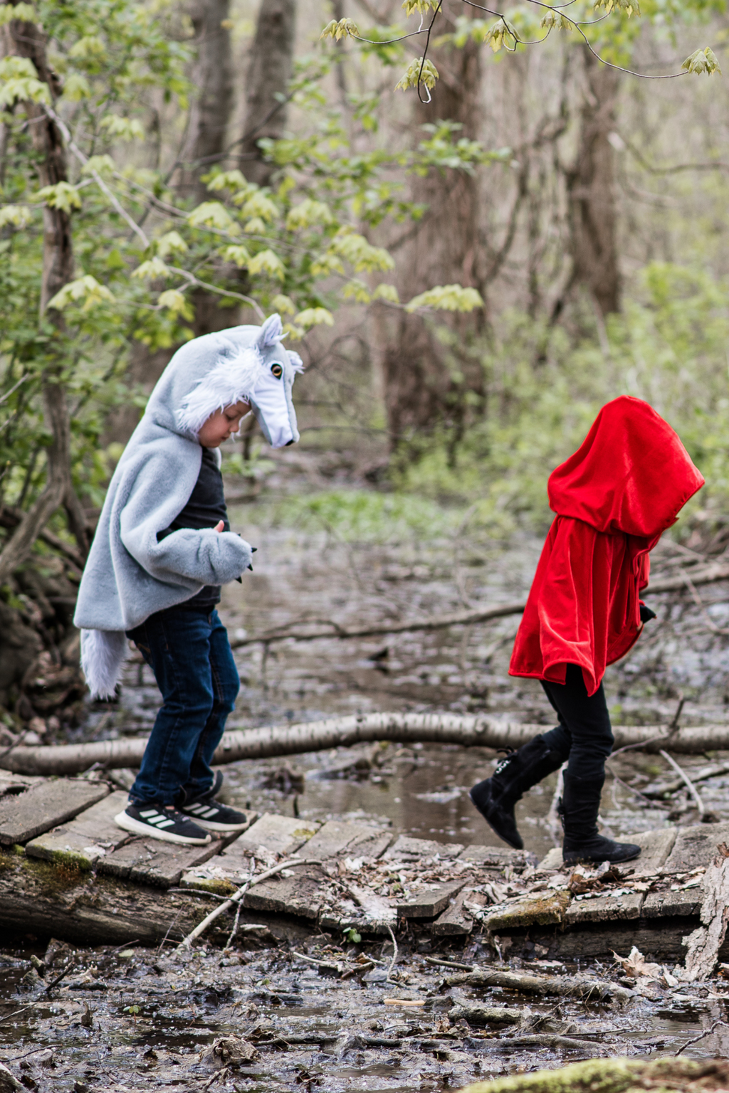 Great Pretenders Woodland Storybook Wolf Cape | Playroom Avenue