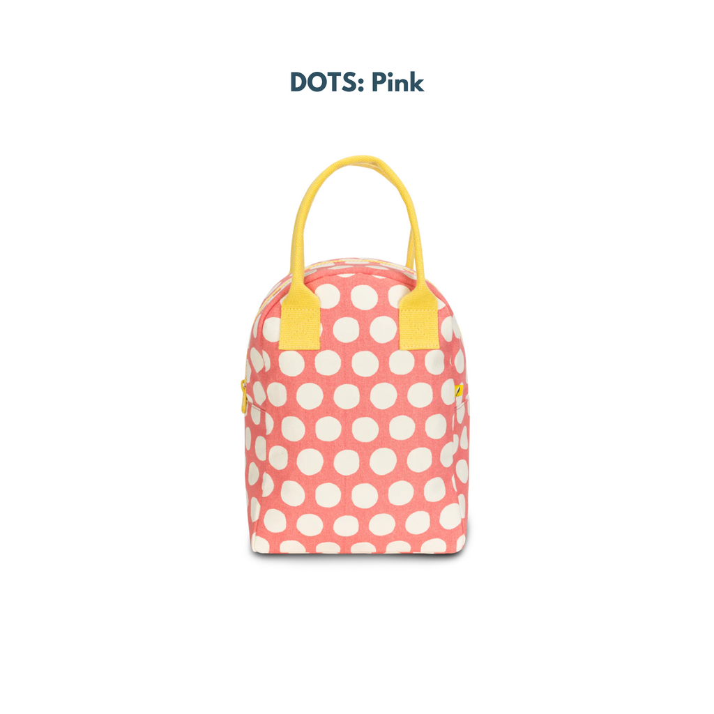 The Good Kiind Lunch Bags Dot Pink | Playroom Avenue