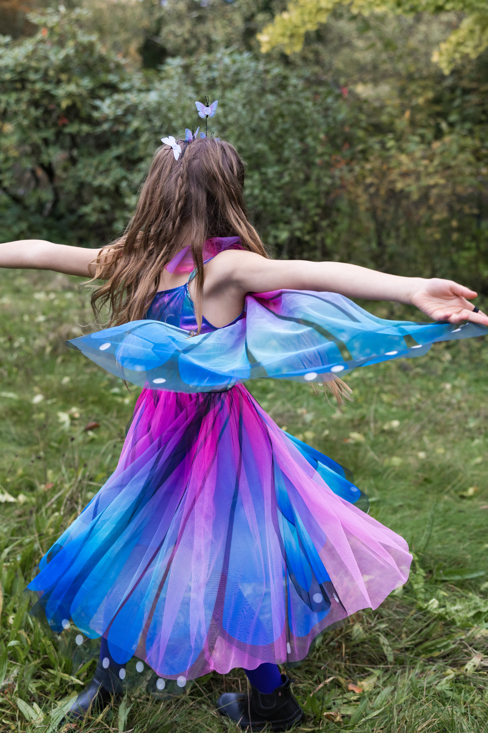 Great Pretenders Butterfly Twirl Dress with Wings & Headband | Playroom Avenue
