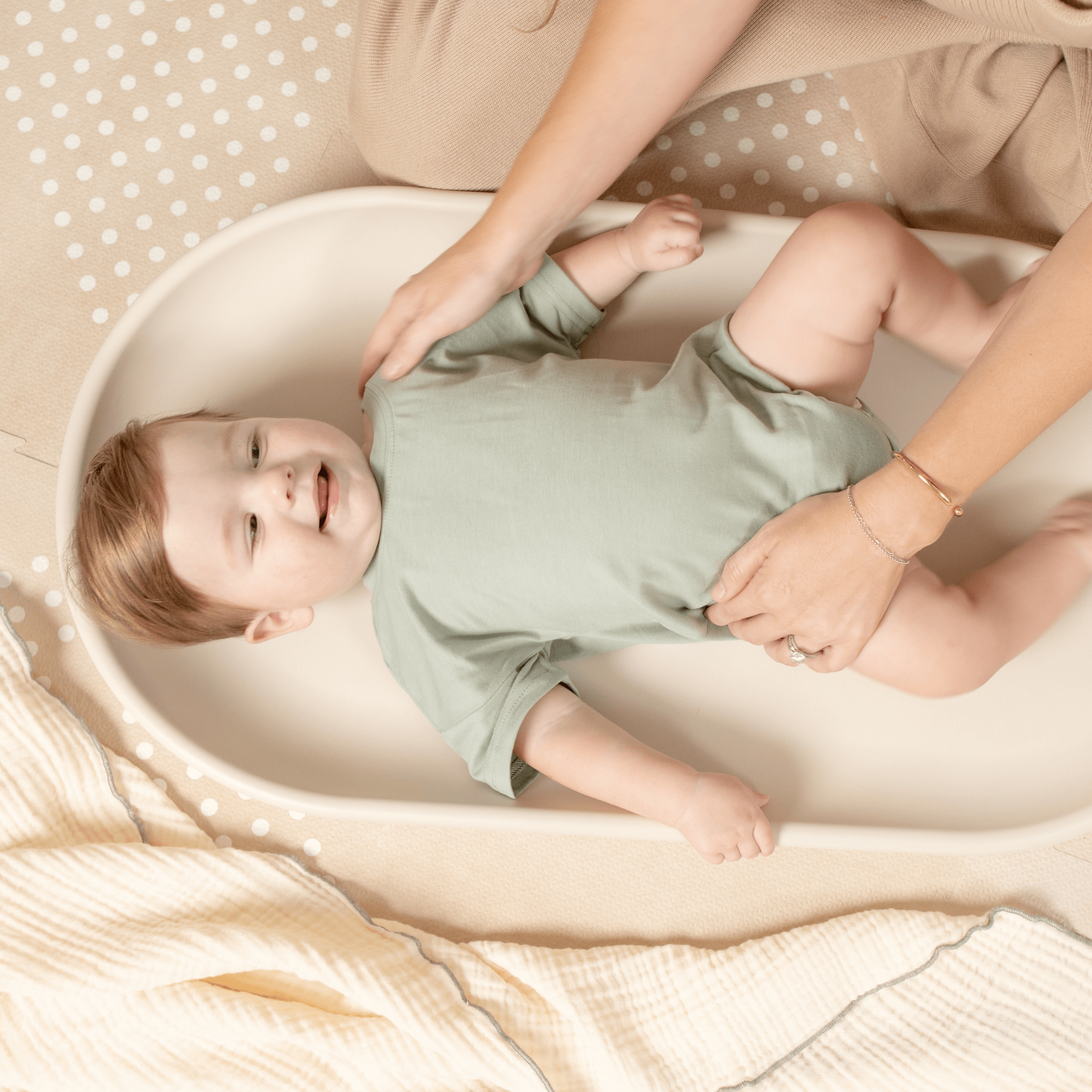 Toddlekind Nest Pad | Turtle Dove | Playroom Avenue