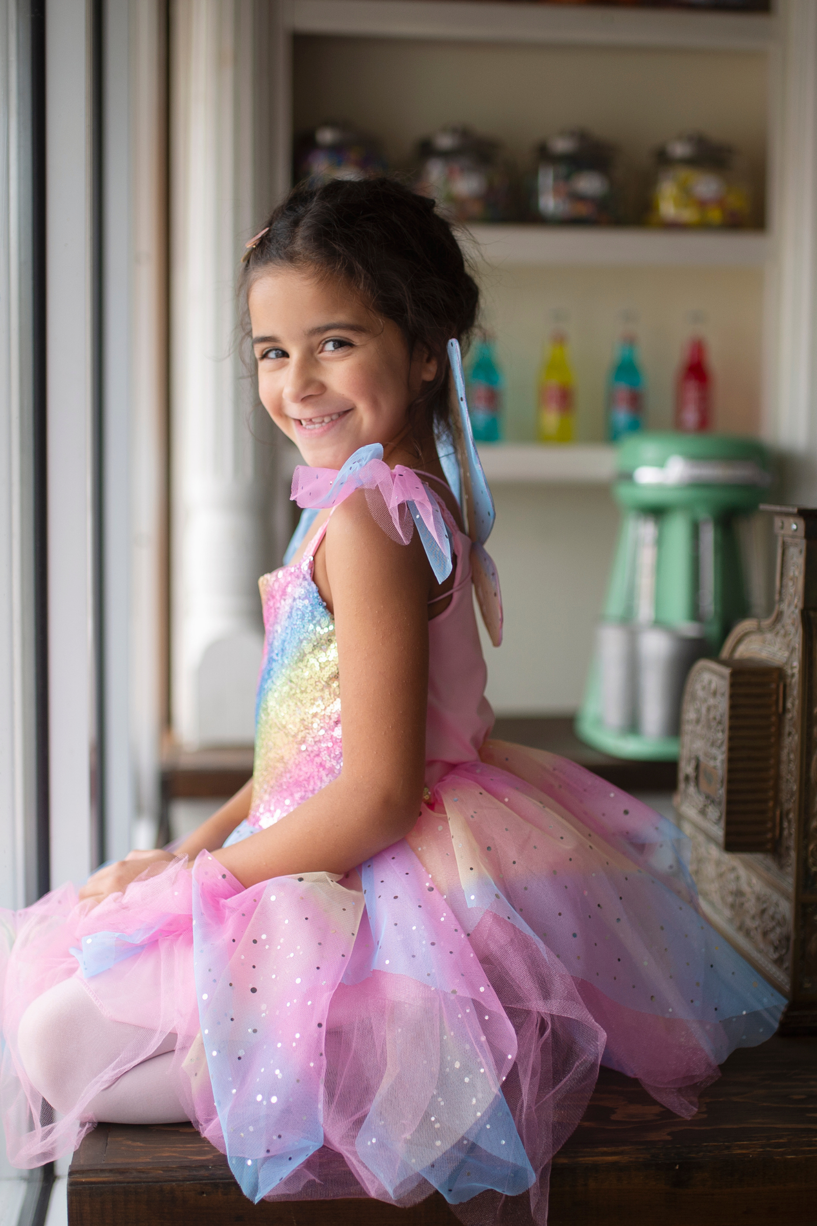 Great Pretenders Rainbow Fairy Dress & Wings | Playroom Avenue