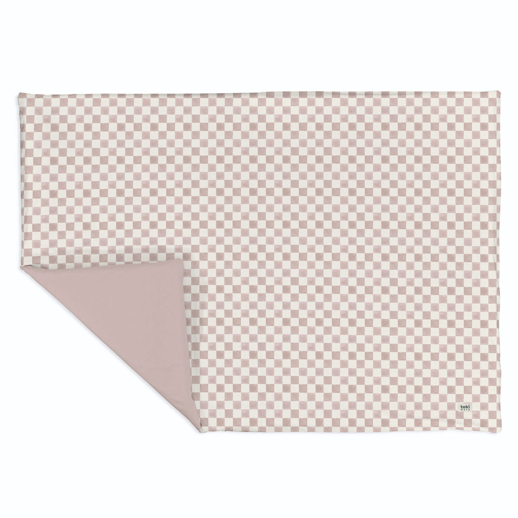 Toki Kids Checker Gumdrop Organic Cotton Mat Epic | Playroom Avenue
