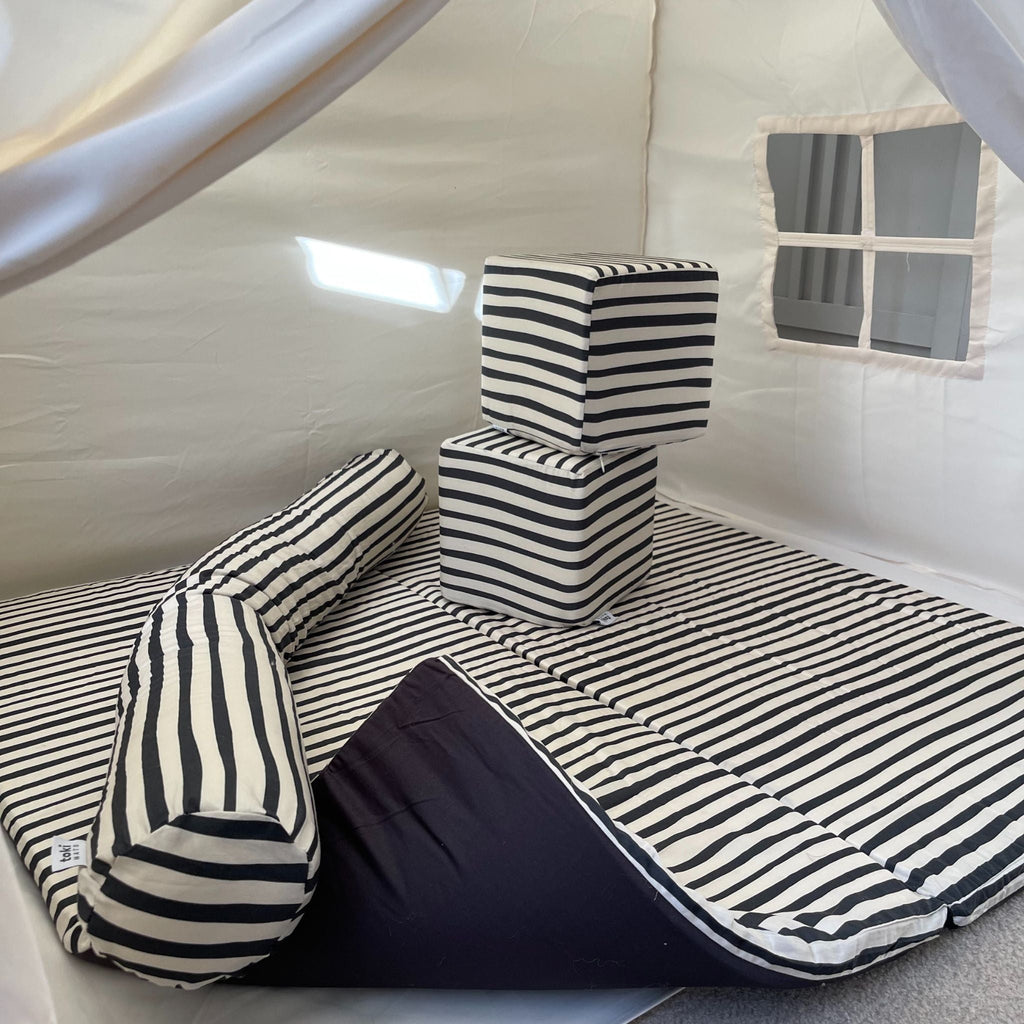Toki Kids Bold Stripe Support Pillow | Playroom Avenue