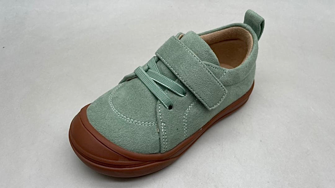 Ozznek Shoes Moss Suede Sneakers – Everyday Barefoot Sneakers for Toddlers & Kids | Playroom Avenue