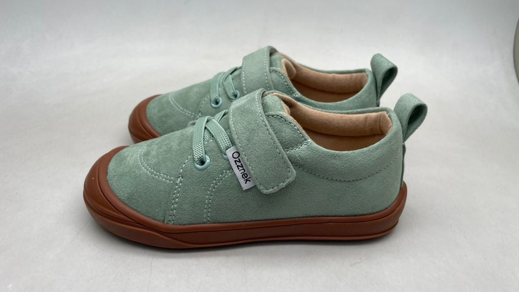 Ozznek Shoes Moss Suede Sneakers – Everyday Barefoot Sneakers for Toddlers & Kids | Playroom Avenue