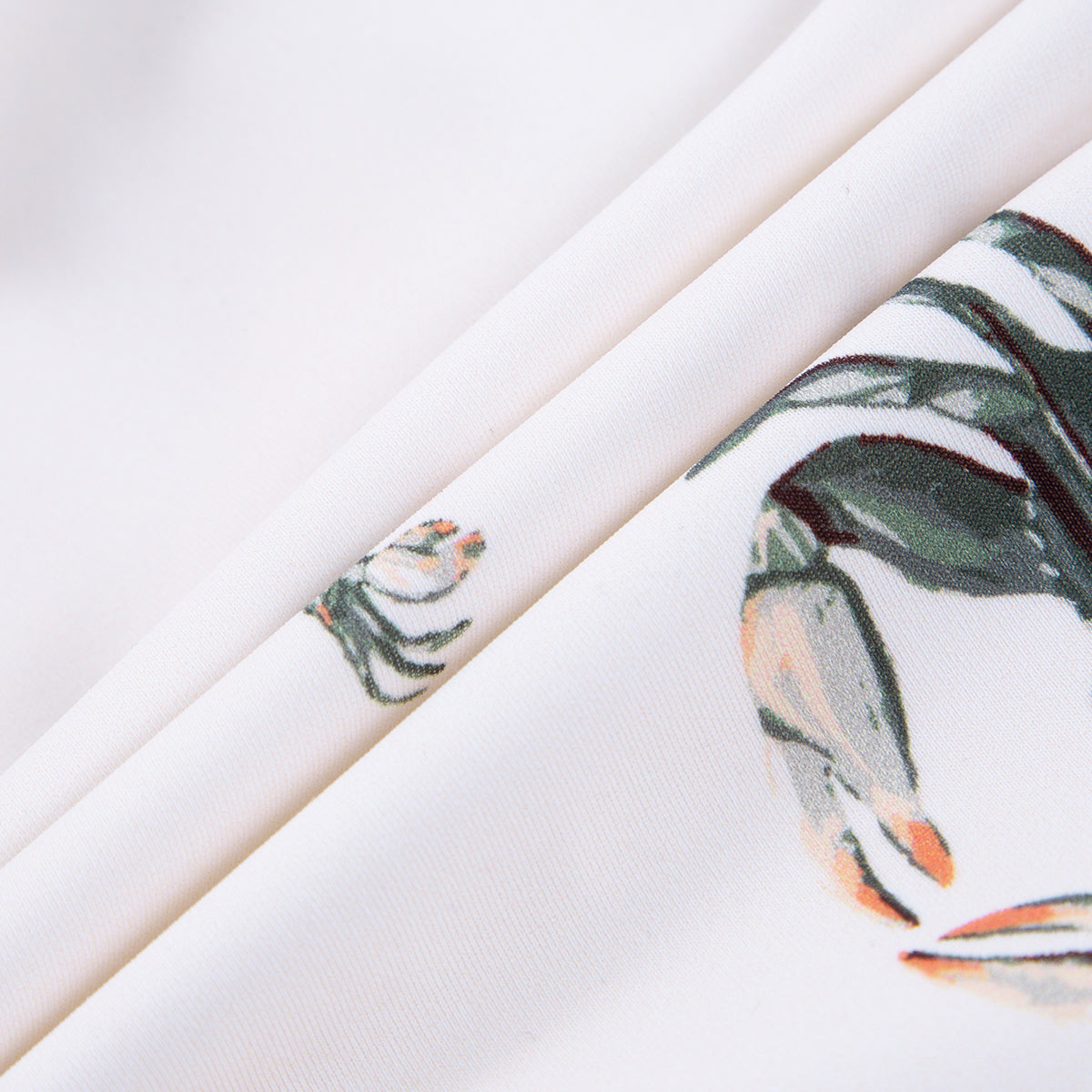 Milkbarn Coastal Crab Ruffle Waist Suspender Swimsuit