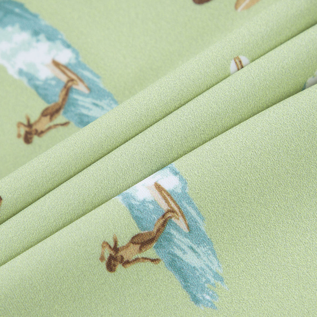 Milkbarn Summer Surf Ruffle Waist Suspender Swimsuit | Playroom Avenue