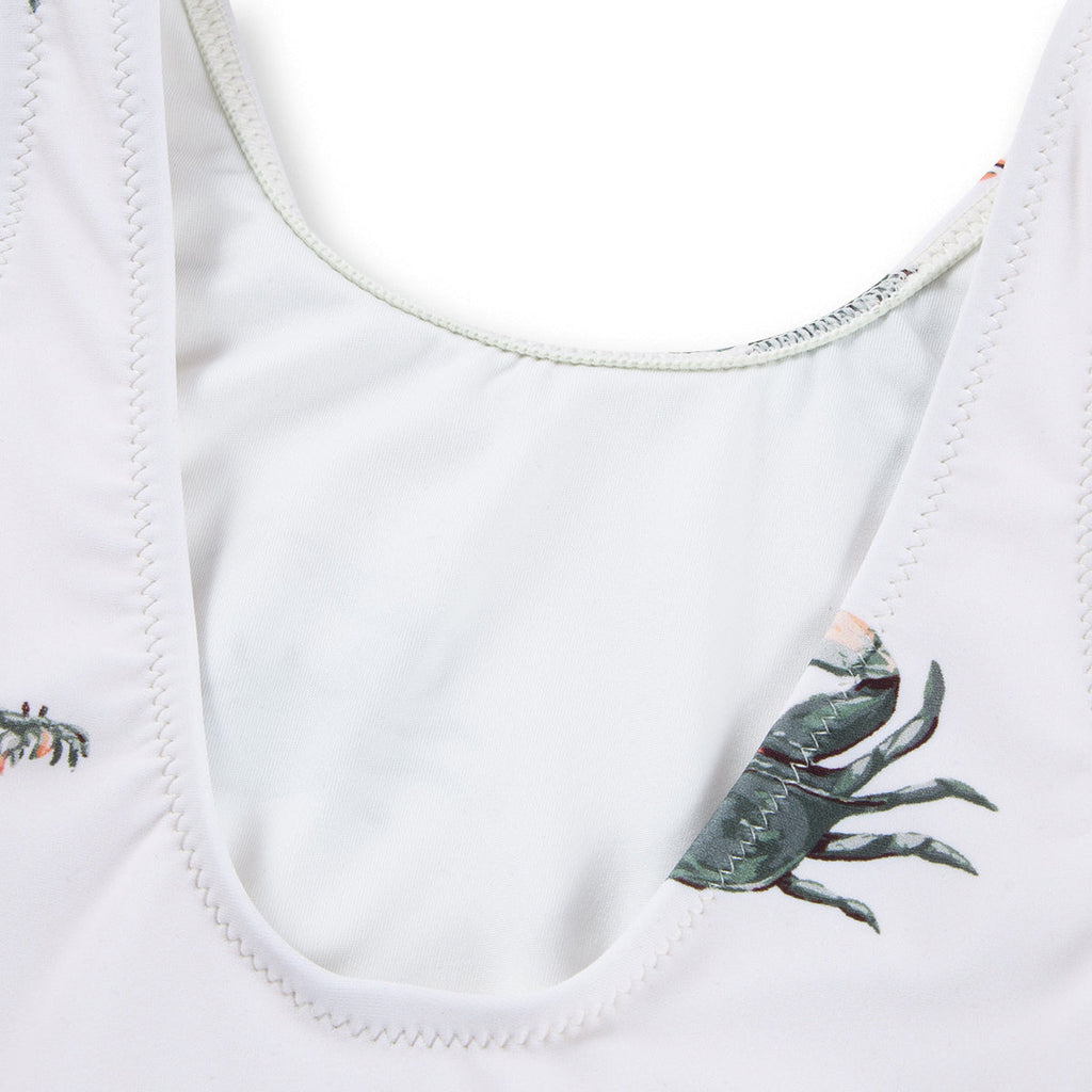 Milkbarn Coastal Crab Ballet Skirt Swimsuit | Playroom Avenue