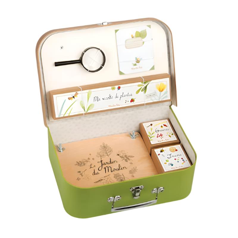 Moulin Roty Suitcase - The Botanist - Recreational Activity | Playroom Avenue