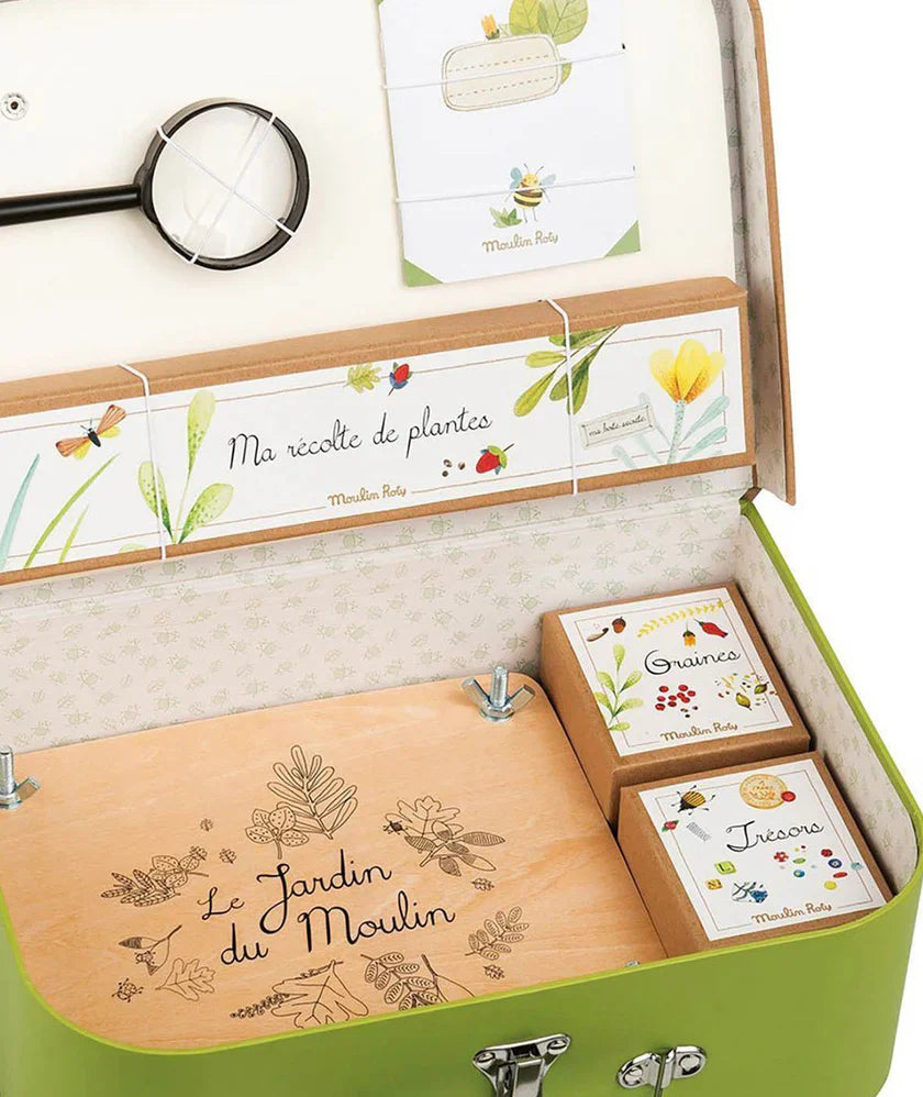 Moulin Roty Suitcase - The Botanist - Recreational Activity | Playroom Avenue