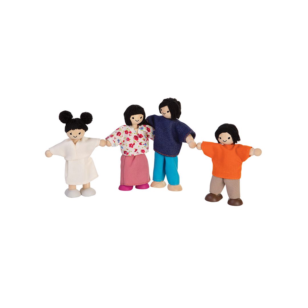 PlanToys Doll Family - Fair Skin Tone | Playroom Avenue