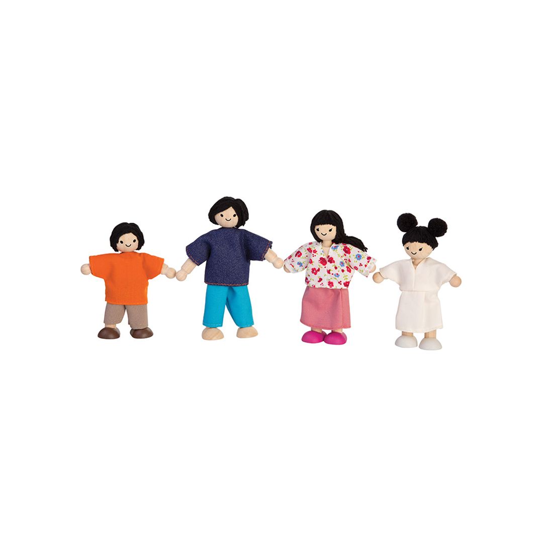 PlanToys Doll Family - Fair Skin Tone | Playroom Avenue