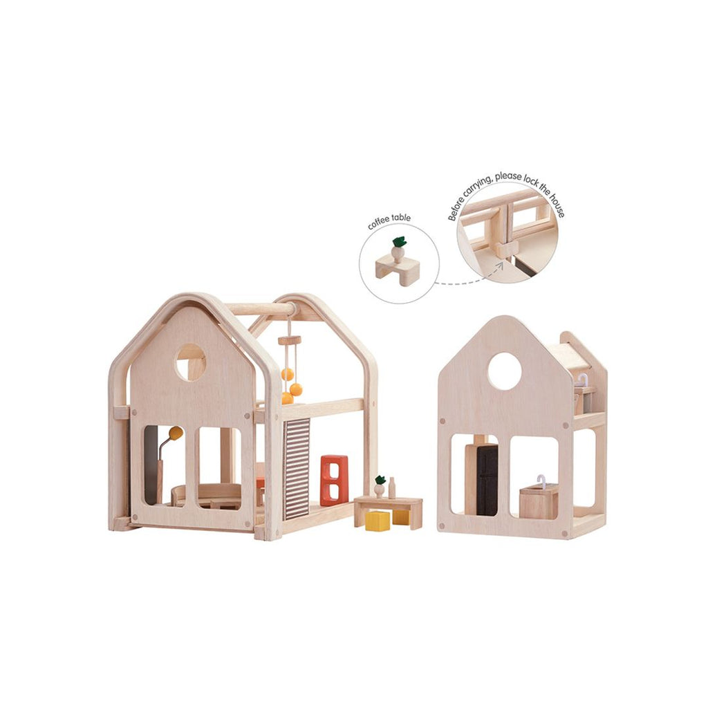 PlanToys Slide N Go Dollhouse | Playroom Avenue