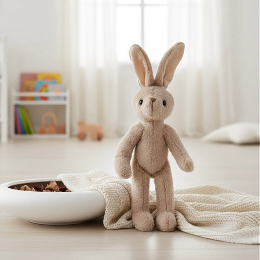 Super Soft & Buttery Plush Bunny Toy for Kids | Stuffed Animal | Playroom Avenue