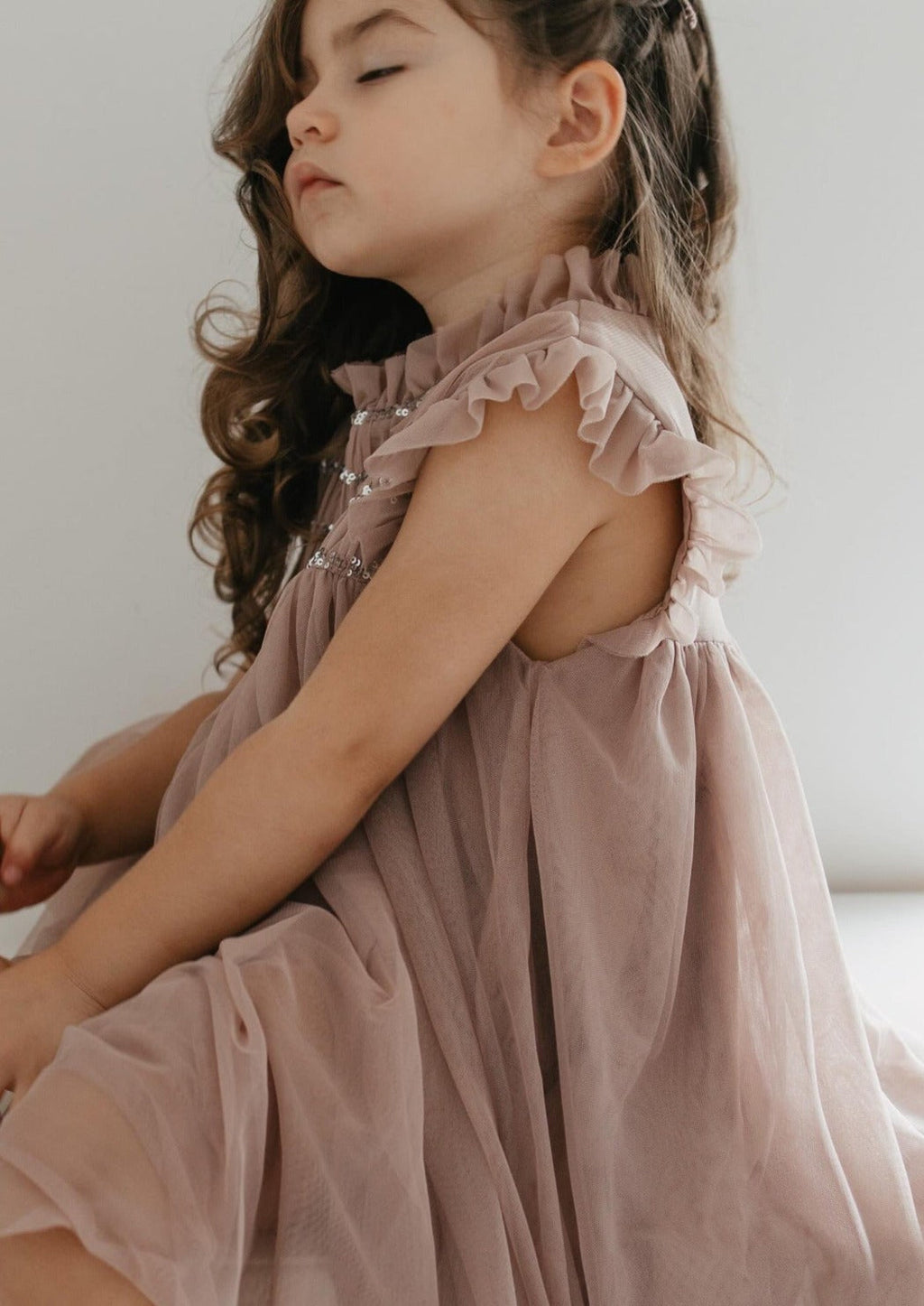 Le Petit Lapin Scarlett | Cotton Tulle Dress | Tosca | Playroom Avenue