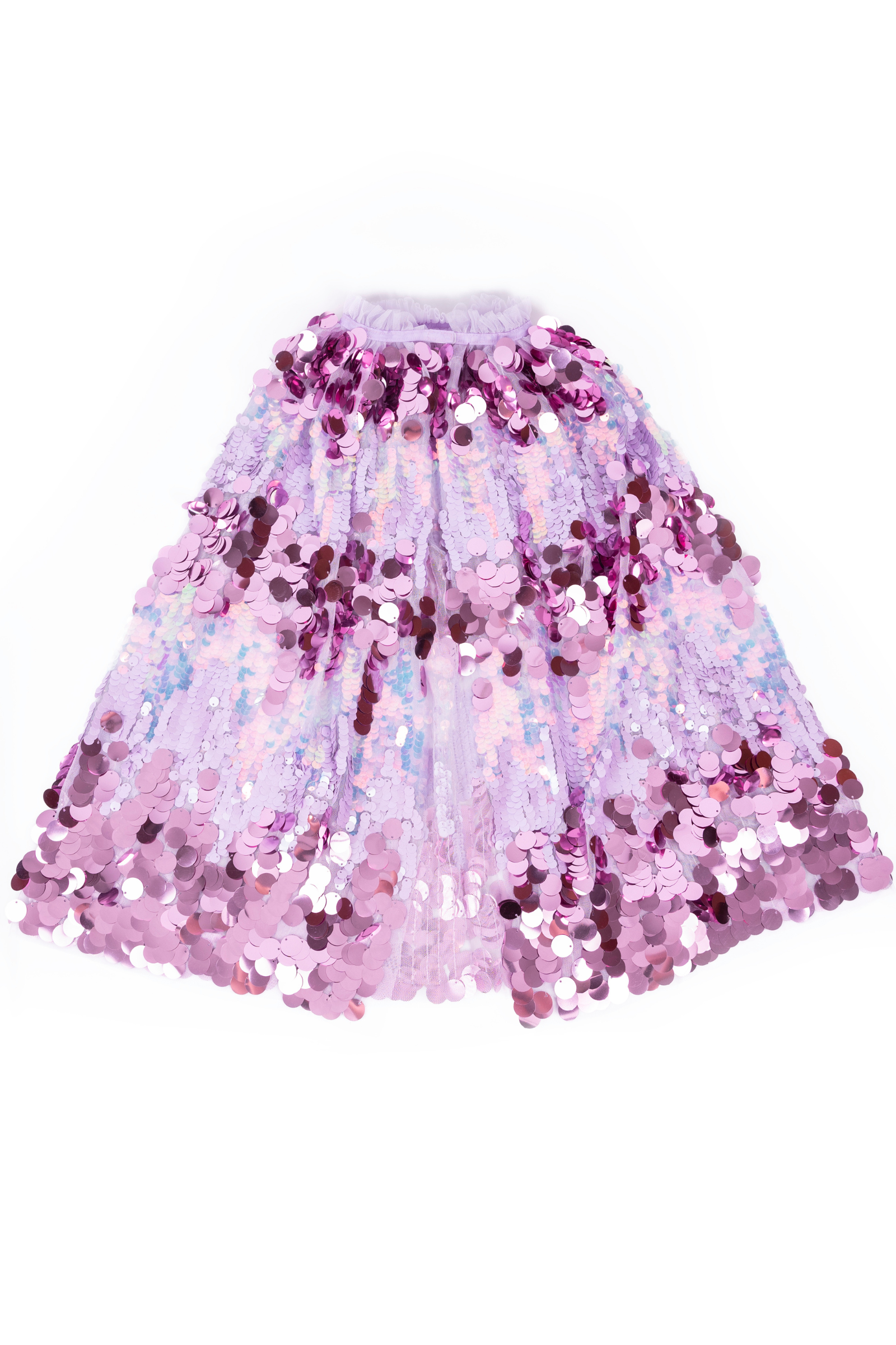 Great Pretenders The 5th Avenue Paillette Cape Size 4-6 Purple | Playroom Avenue