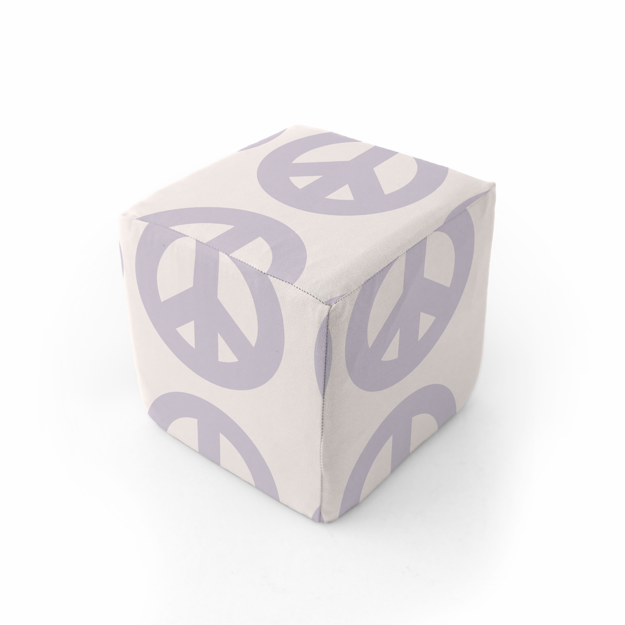 Toki Kids Cream Peace Sign Play Cube | Playroom Avenue