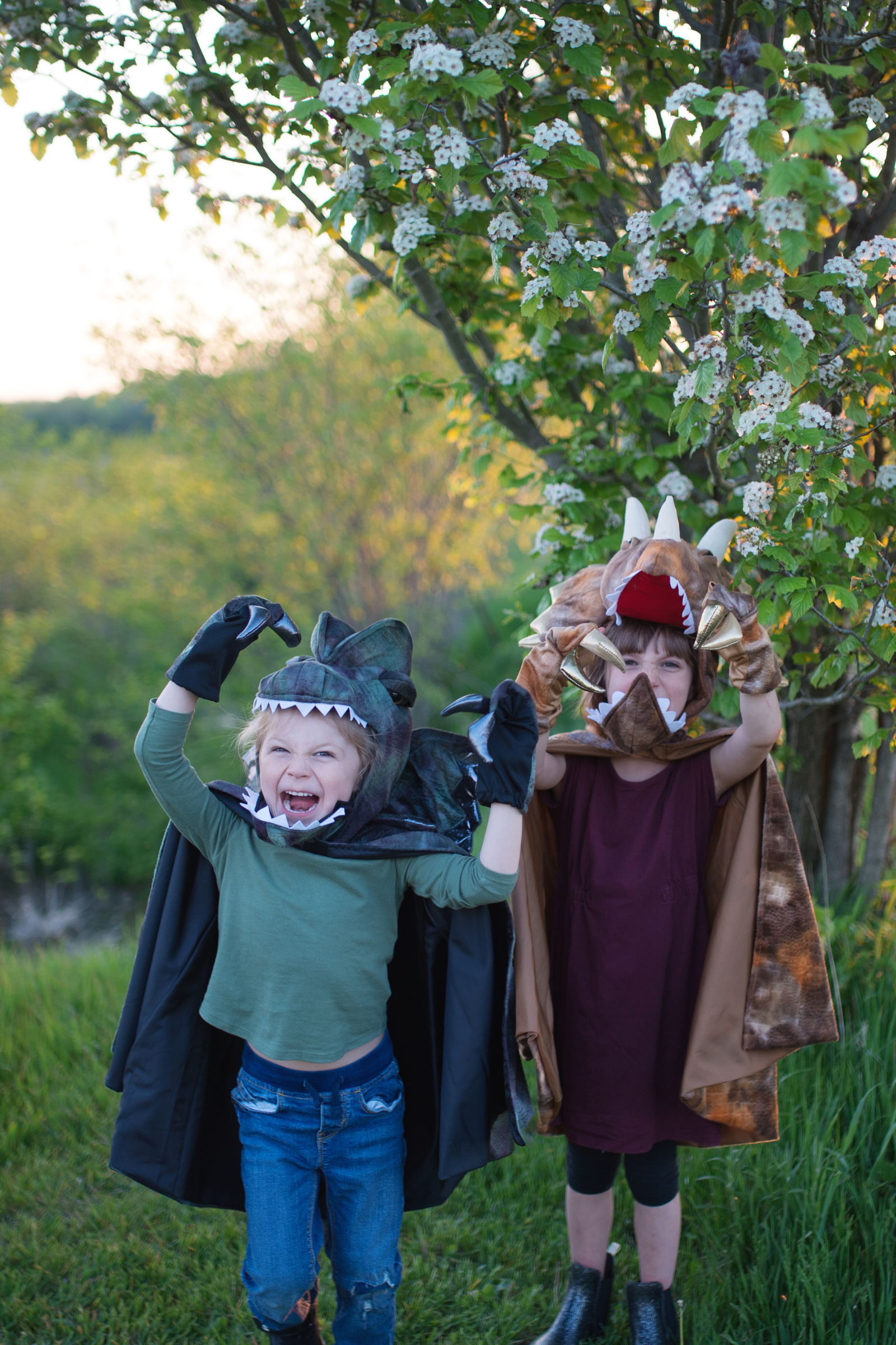 Great Pretenders Grandasaurus Dilophosaurus Cape with Claws | Playroom Avenue