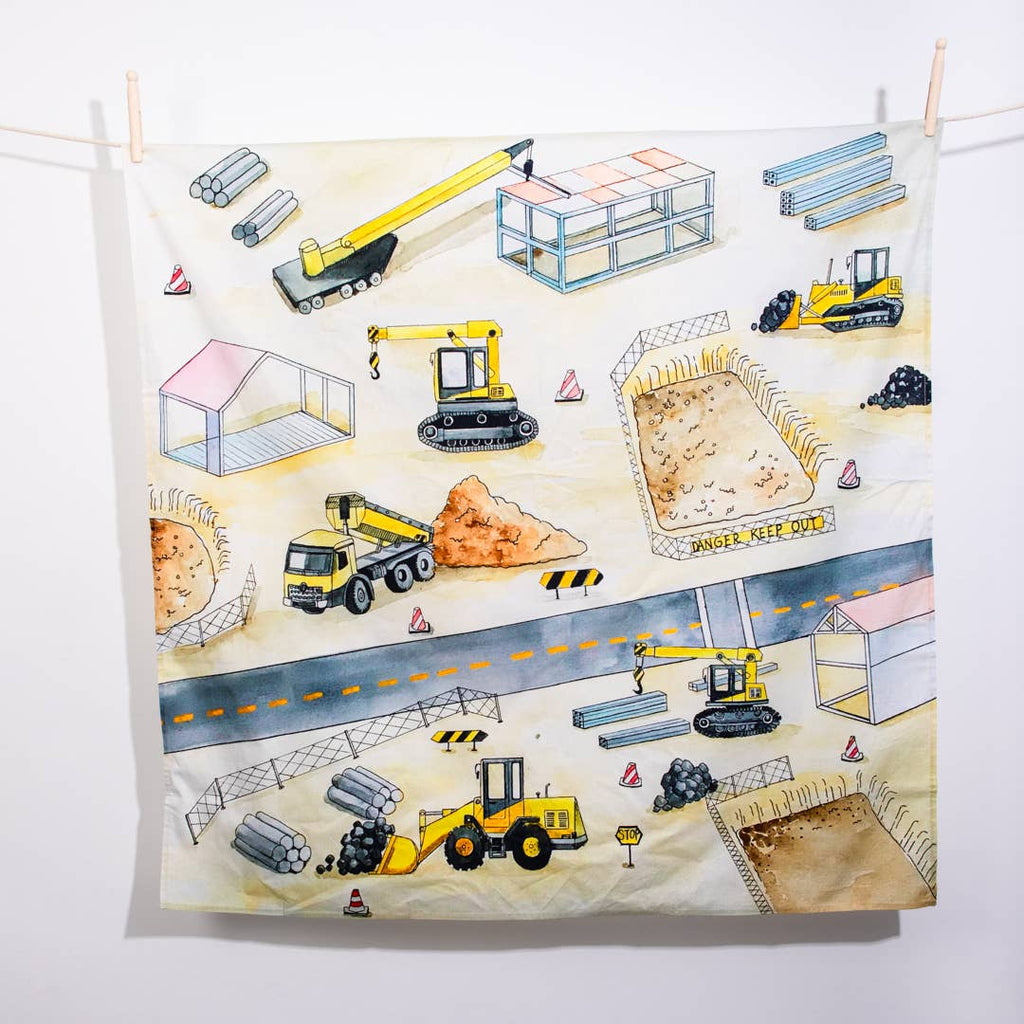 Wondercloths At the Building Site Play Cloth (Maxi Size) | Playroom Avenue