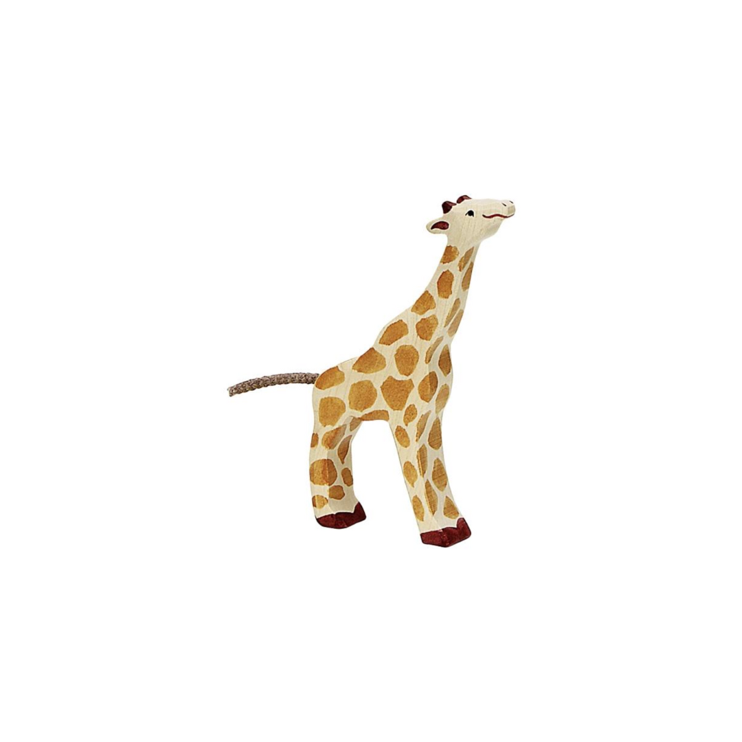 Holztiger Wooden Giraffe Small Figure | Playroom Avenue