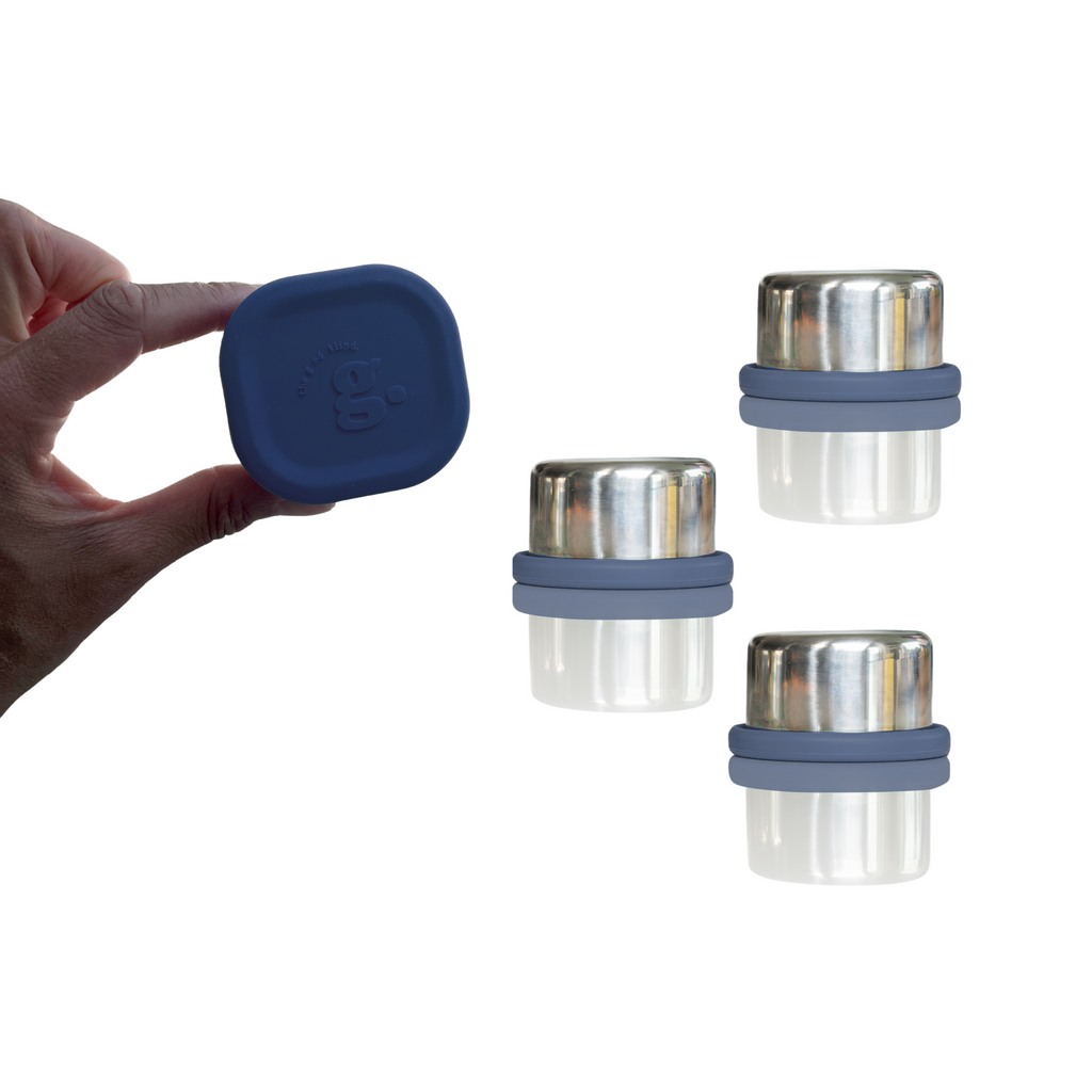 The Good Kiind Square Container (single) NAVY | Playroom Avenue