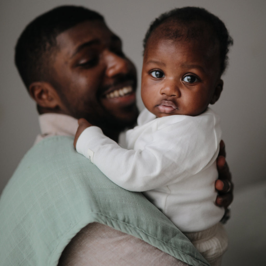 Mushie Organic Cotton Muslin Burp Cloth 2-Pack | Playroom Avenue