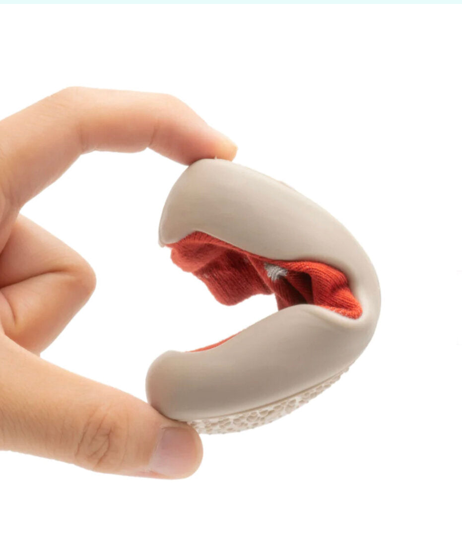 Ozznek Shoes Organic Cotton Sock Shoes – Flexible, Non-Slip Baby Socks - Fruity | Playroom Avenue