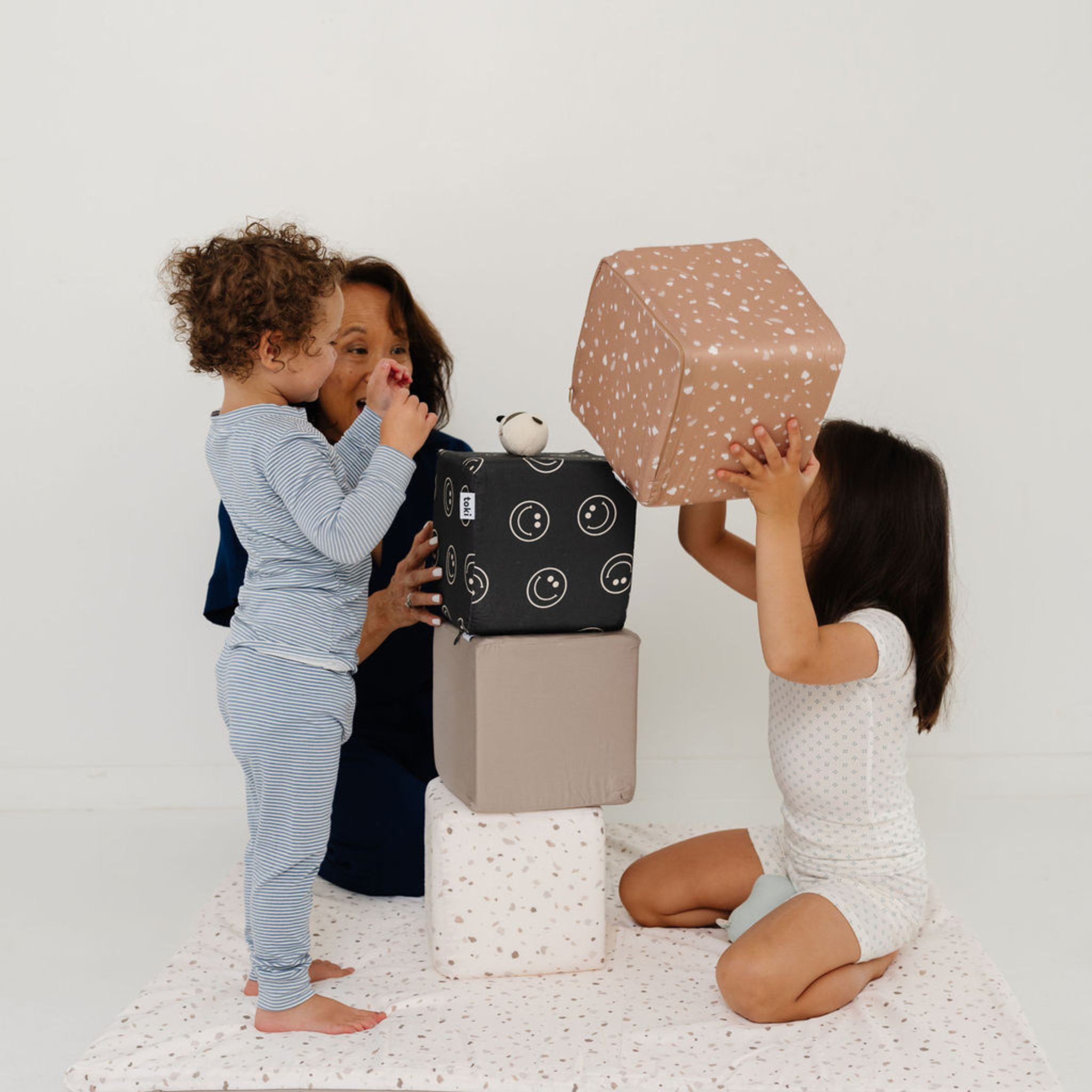Toki Kids Terrazzo Chalk Play Cube | Playroom Avenue