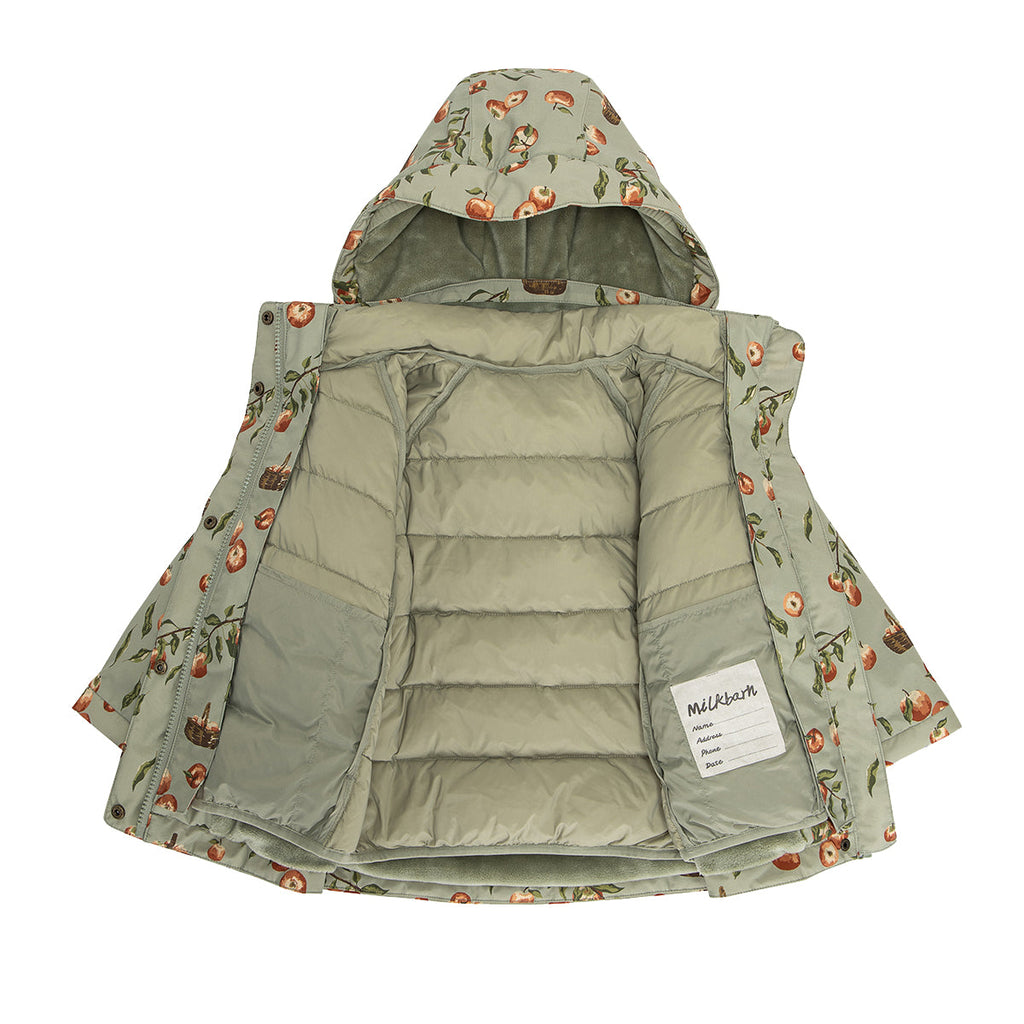 Milkbarn Apple Orchard Three in One Jacket | Playroom Avenue