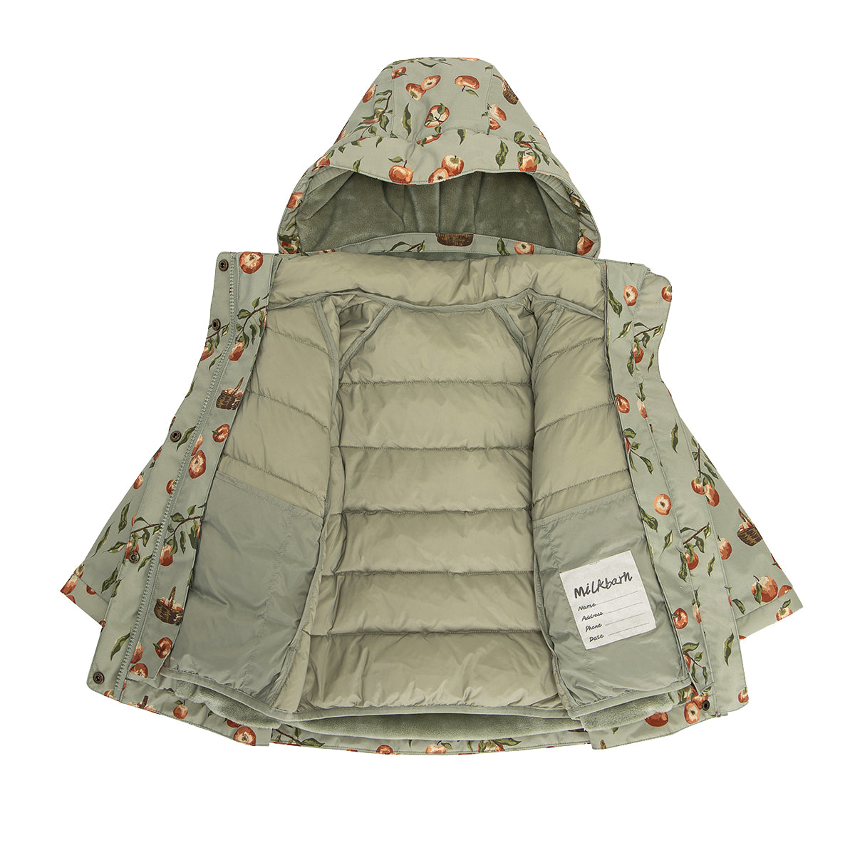 Milkbarn Apple Orchard Three in One Jacket | Playroom Avenue