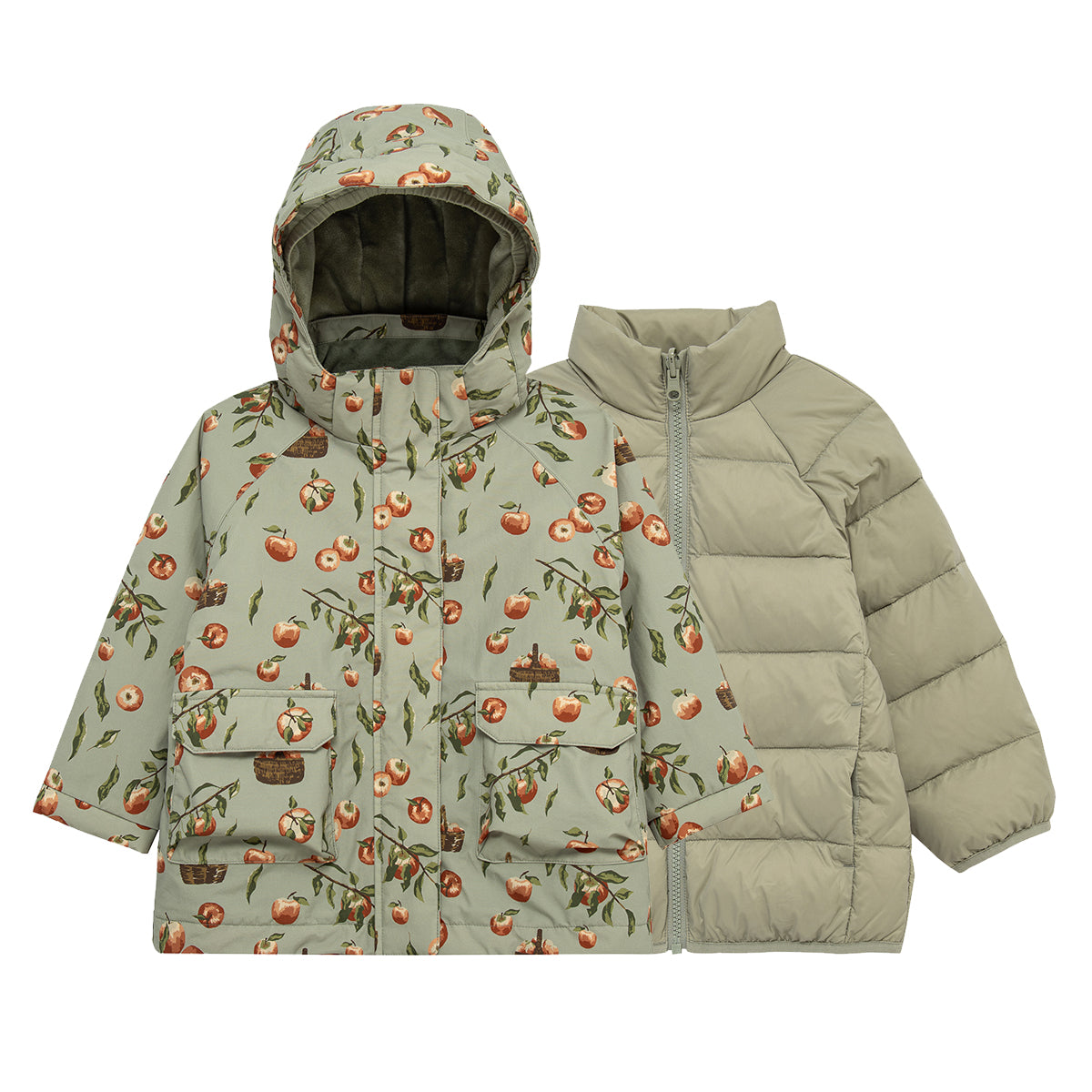 Milkbarn Apple Orchard Three in One Jacket | Playroom Avenue