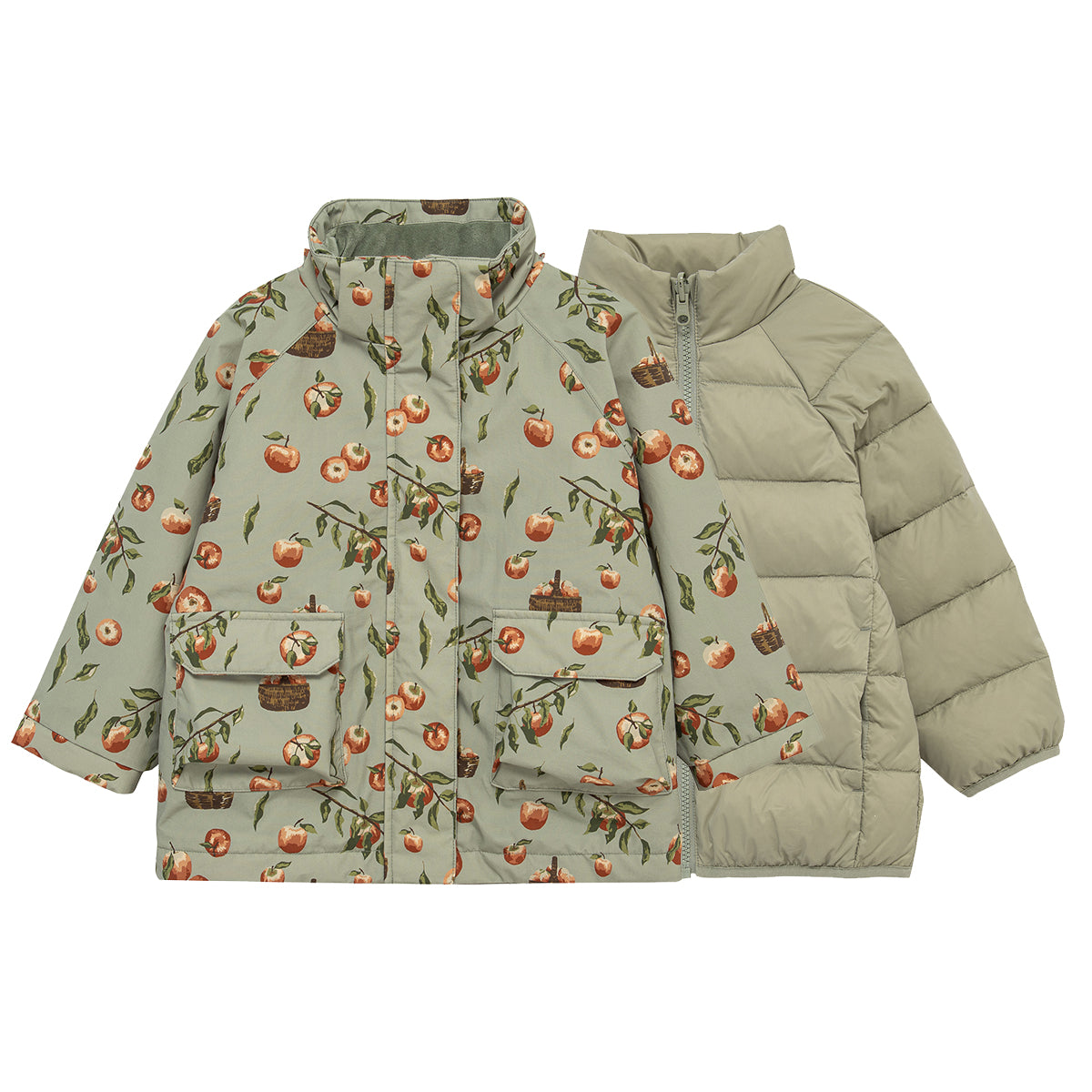 Milkbarn Apple Orchard Three in One Jacket | Playroom Avenue