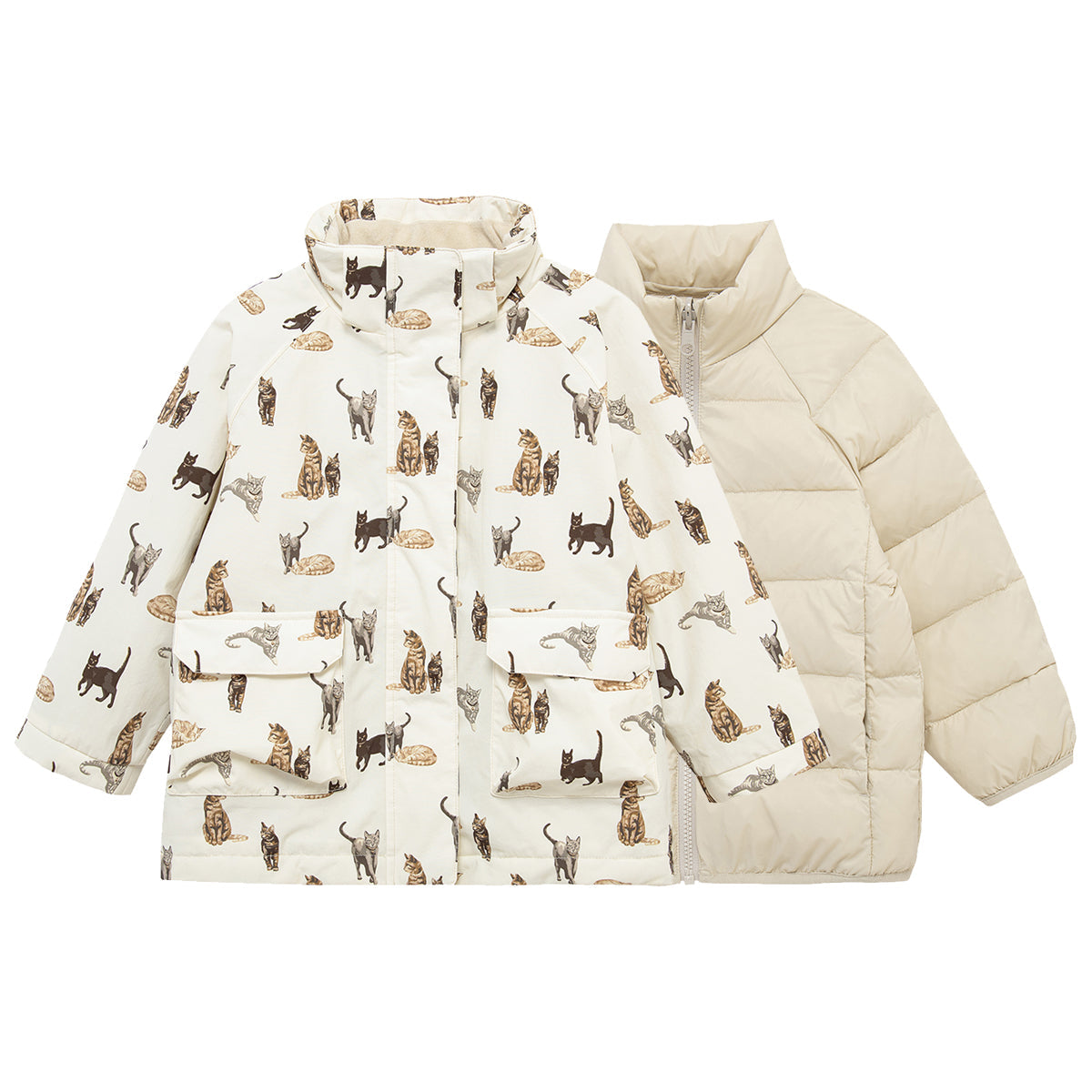 Milkbarn Cat Three in One Jacket | Playroom Avenue