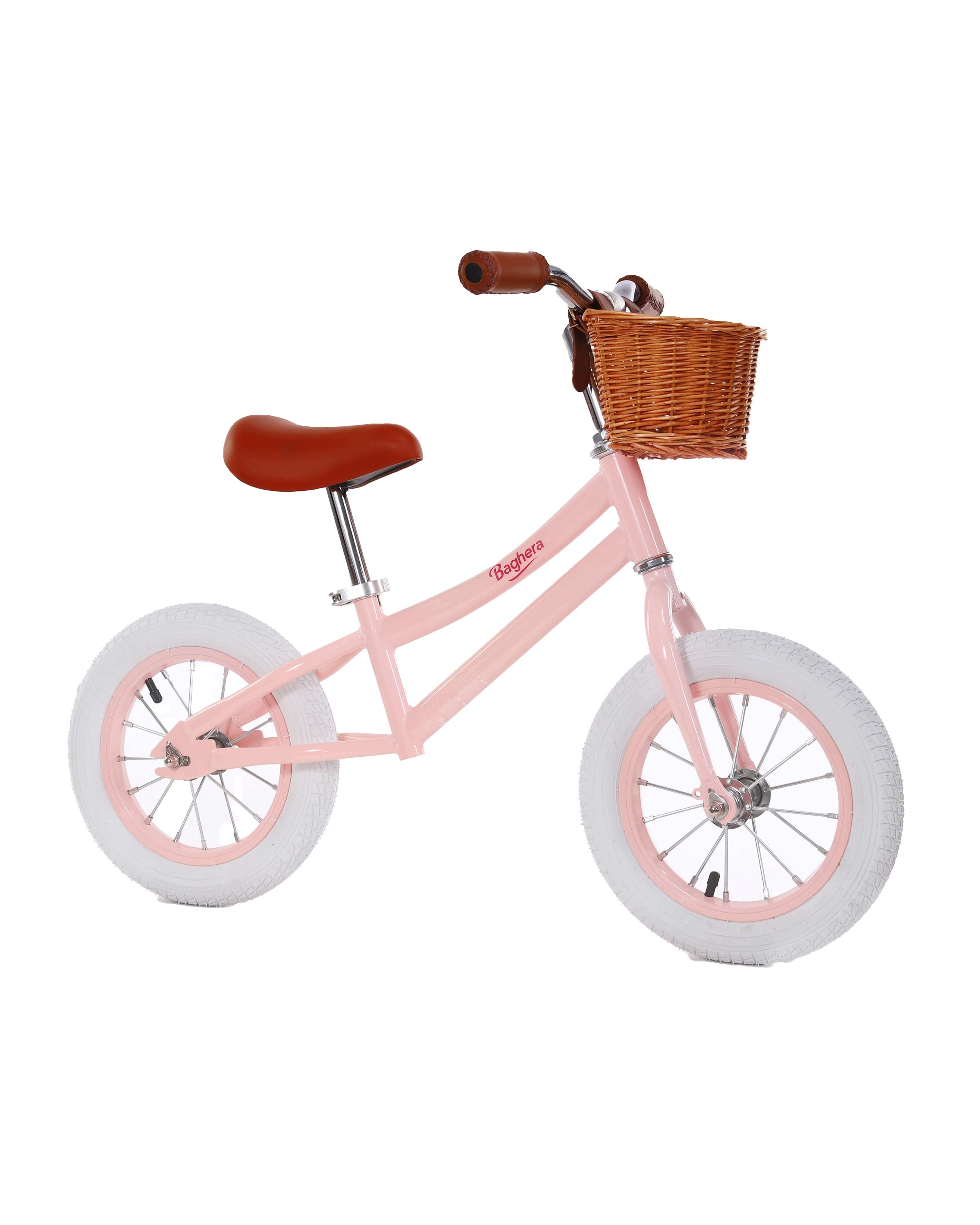 Baghera Ride-On Balance Bike Pink