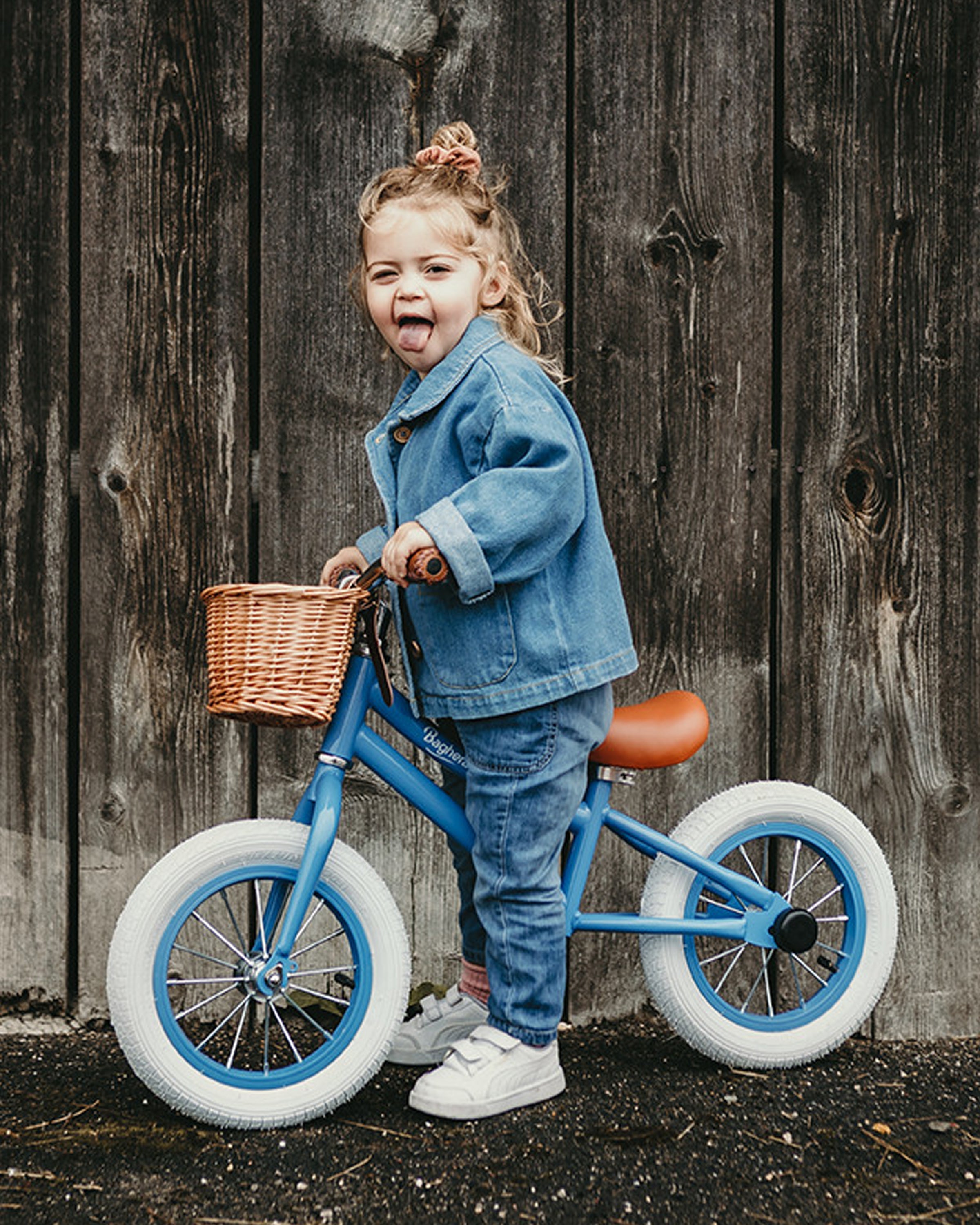 Baghera Ride-On Balance Bike Blue