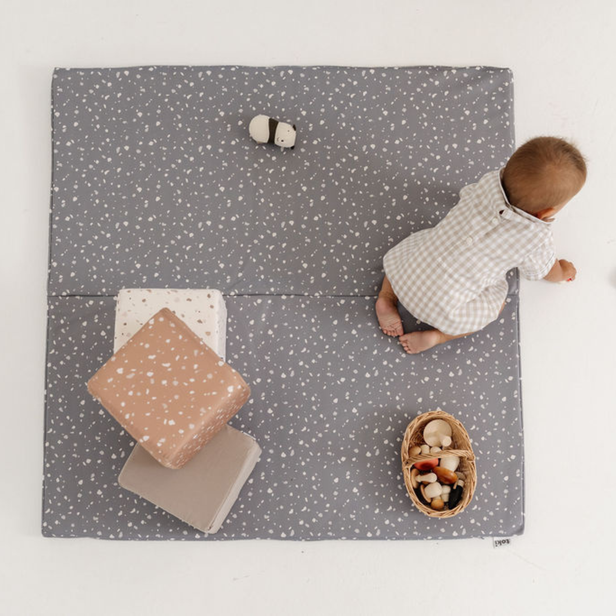 Toki Kids Terrazzo Clay Play Cube | Playroom Avenue