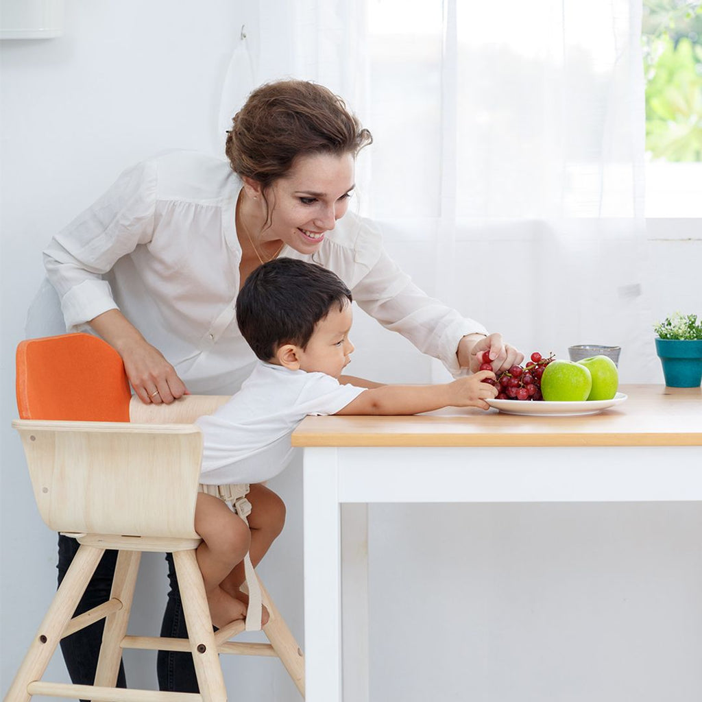 PlanToys High Chair - Orange | Playroom Avenue