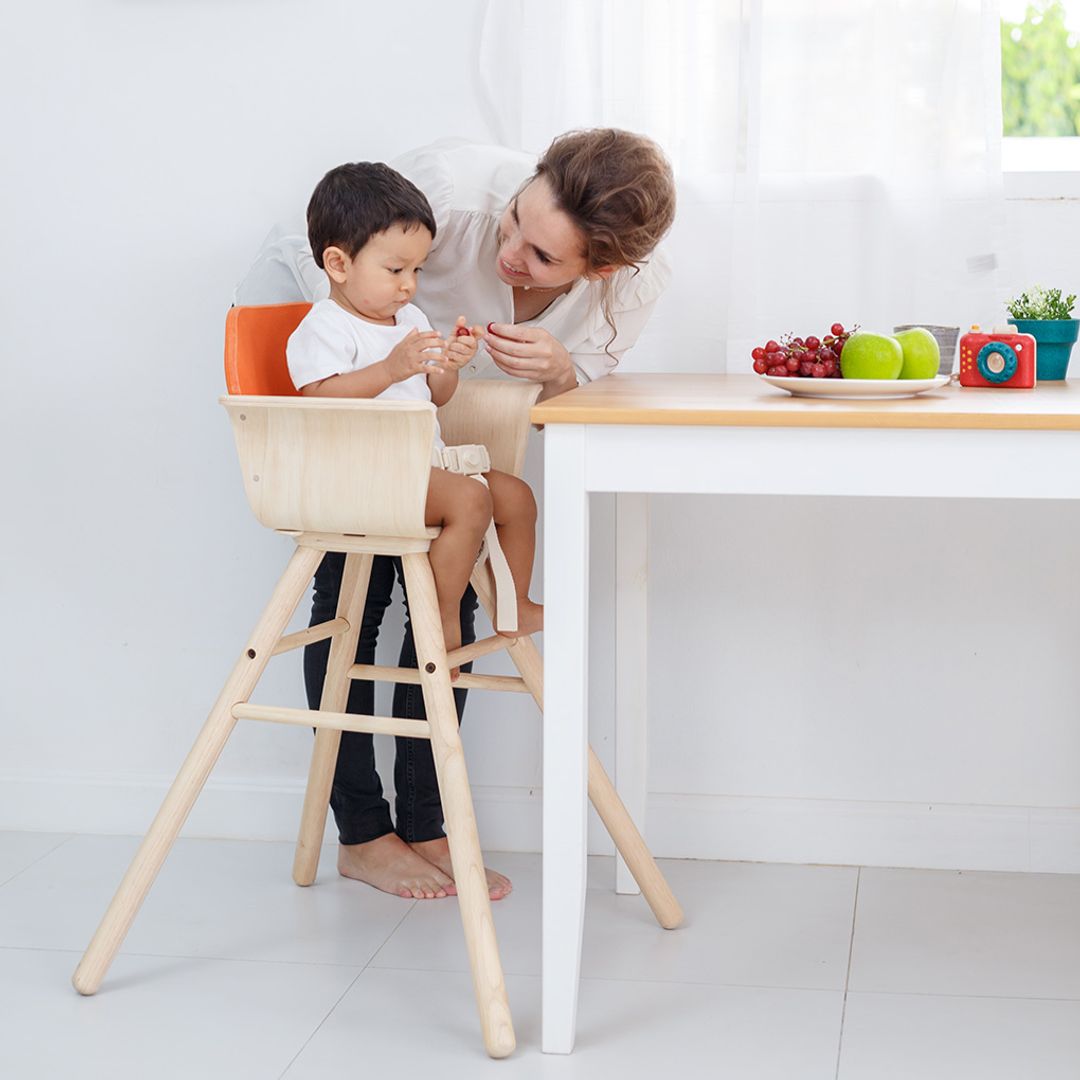 PlanToys High Chair - Orange | Playroom Avenue