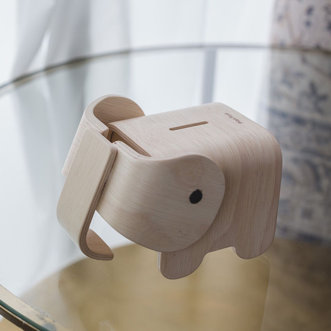PlanToys Elephant Bank | Playroom Avenue