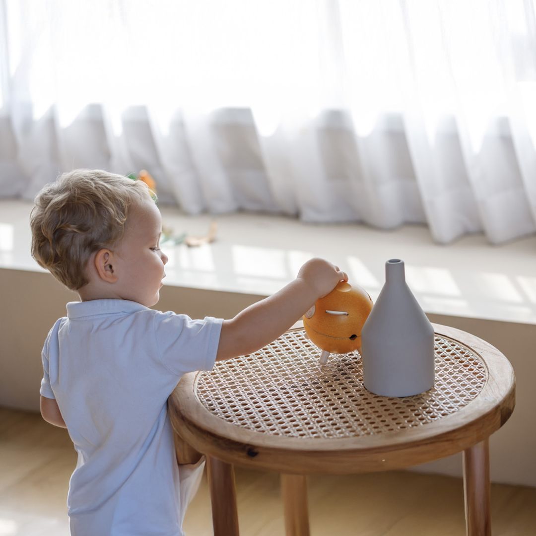 PlanToys Piggy Bank Red - Orchard | Playroom Avenue