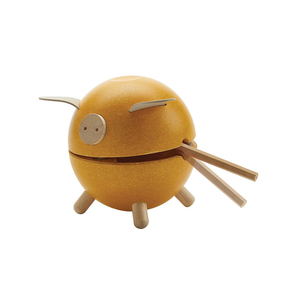 PlanToys Piggy Bank Yellow - Orchard | Playroom Avenue