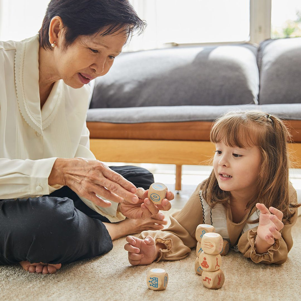 PlanToys Storytelling Dice | Playroom Avenue