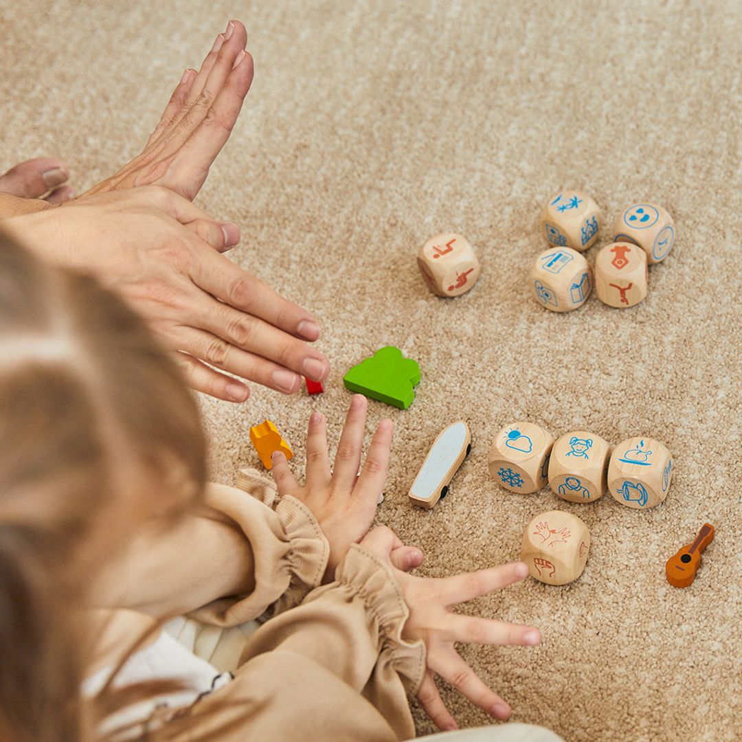 PlanToys Storytelling Dice | Playroom Avenue