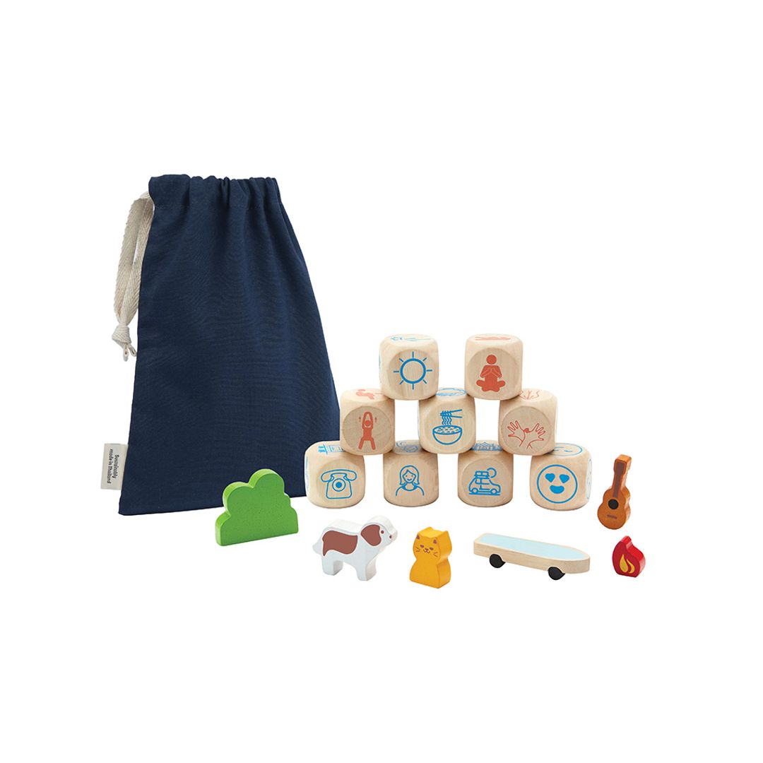 PlanToys Storytelling Dice | Playroom Avenue