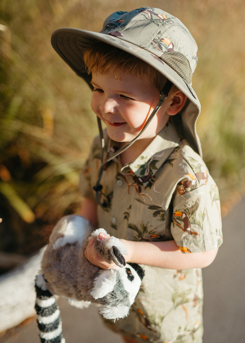 Milkbarn Toucan Sun Safety Play Hat | Playroom Avenue