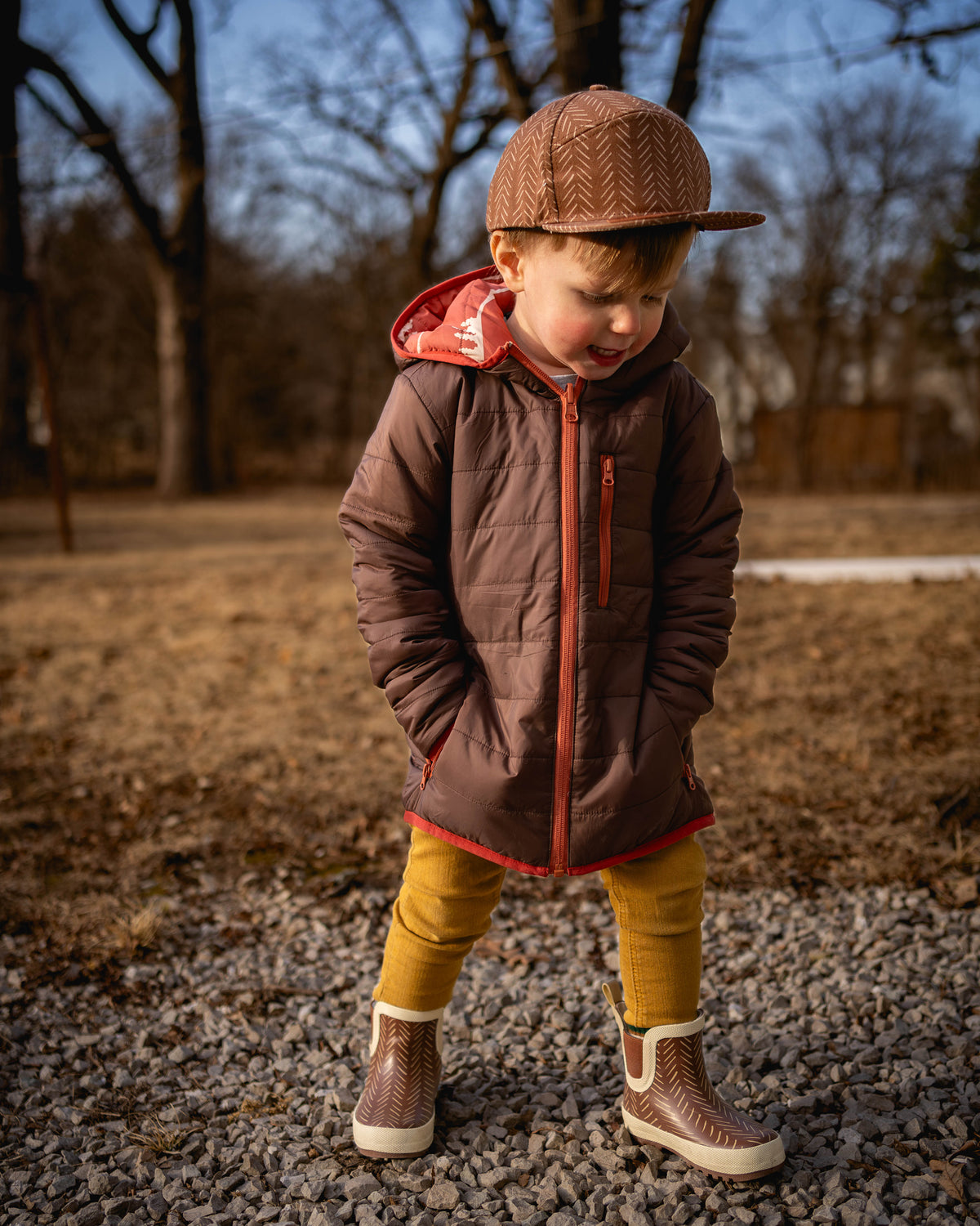 Keep the Littles Wild Hills Lightweight Reversible Puffy Jacket - Kids Mountain Adventure Gear | Playroom Avenue