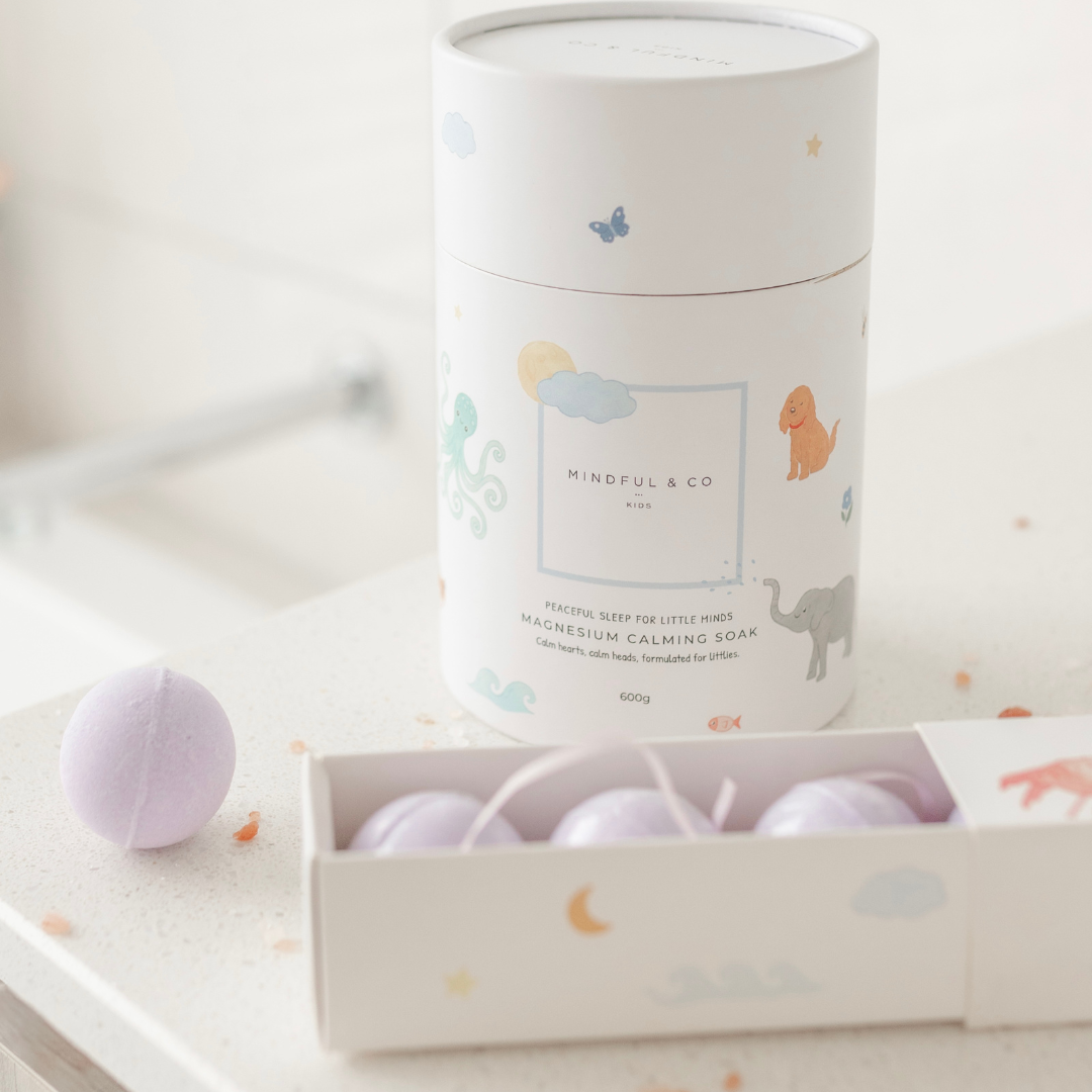 Mindful And Co Sweet Dream Drops: Lavender & Magnesium Bath Bombs | Playroom Avenue